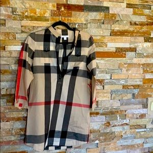 Girls Burberry dress / long shirt